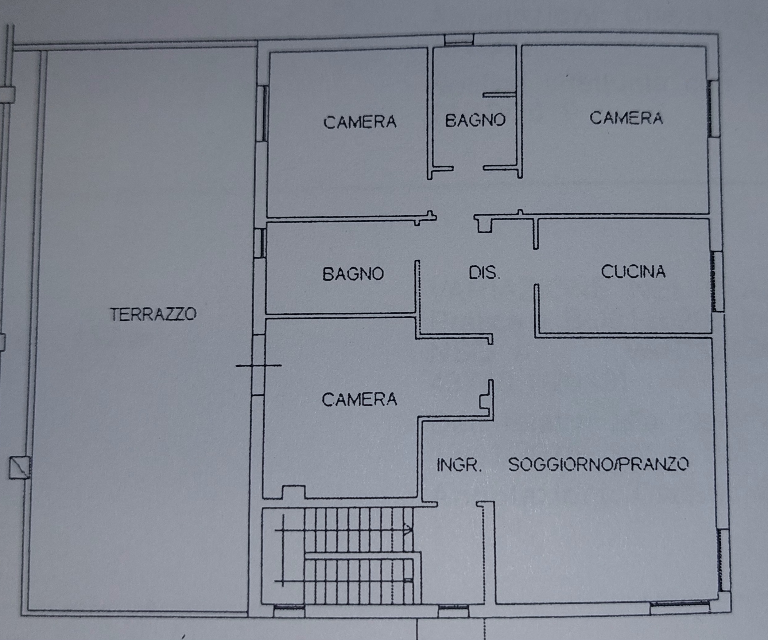 Planimetria Primo Piano