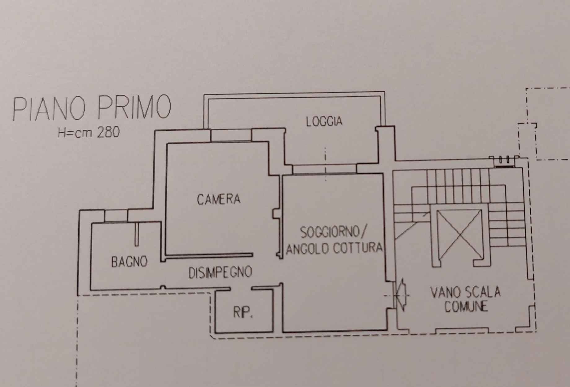 Planimetria Primo Piano